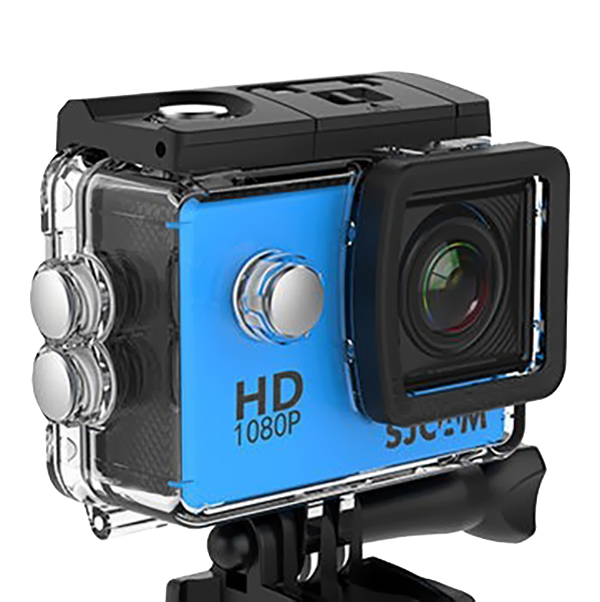 Экшн-камера SJCAM SJ4000 Чёрная веб камера genius ecam 8000 угол обзора 90гр вращение на 360гр встроенный микрофон 1080p полный hd 30 кадр в сек пов 32200001406