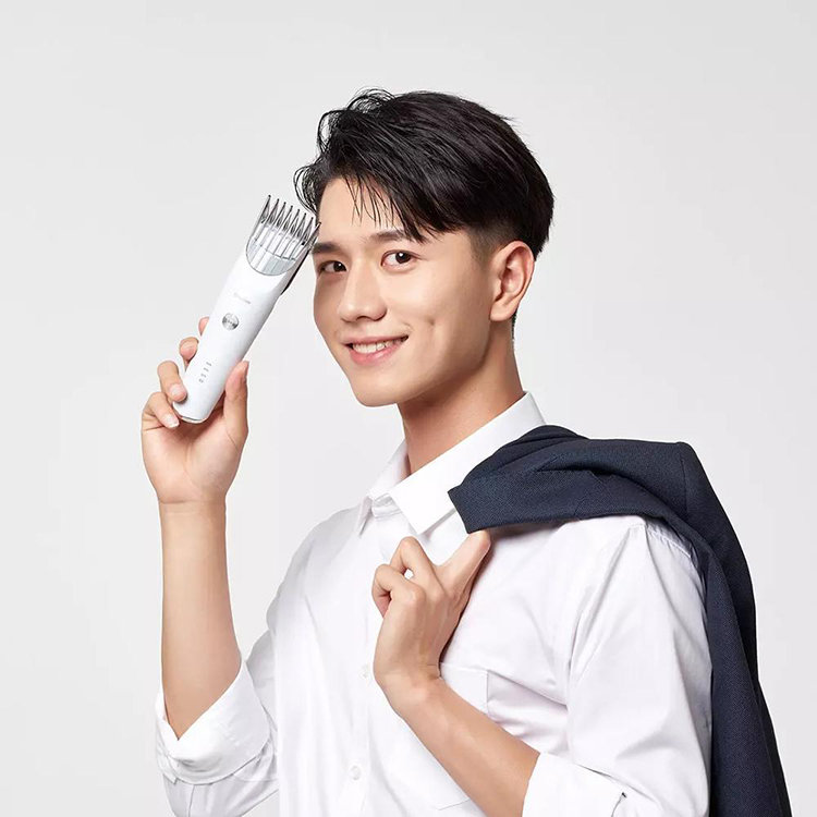 Машинка для стрижки волос Xiaomi ShowSee Electric Hair Clipper C2 Белая - фото 1