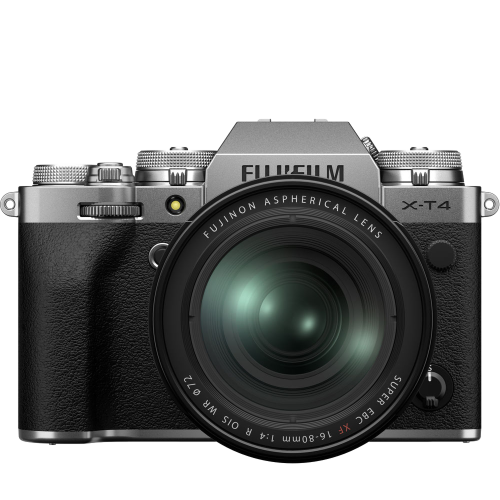 Беззеркальная камера Fujifilm X-T4 Kit Fujinon XF 16-80mm F4 R OIS WR Серебро 