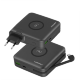 Внешний аккумулятор с беспроводной зарядкой Momax Q.Power Plug PD Чёрный - Изображение 124573