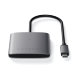 Хаб Satechi 4-PORT USB-C HUB Серый - Изображение 202242