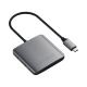 Хаб Satechi 4-PORT USB-C HUB Серый - Изображение 202243