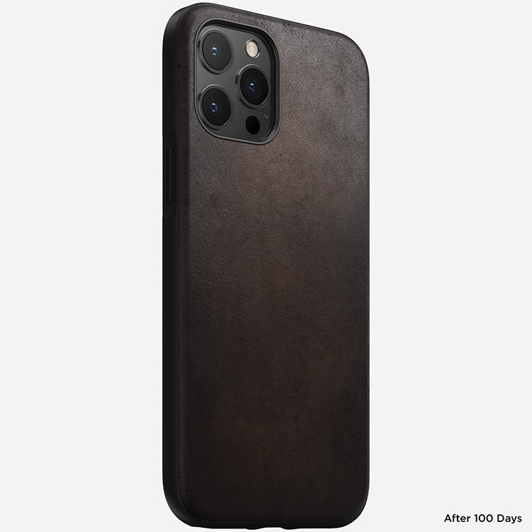 Чехол Nomad Rugged Case для iPhone 12 Pro Max Светло-коричневый NM21HR0R00 - фото 2