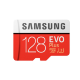 Карта памяти Samsung EVO Plus microSDXC 128Gb HA/RU Class10 UHS-I U3 + SD Adapter - Изображение 147017