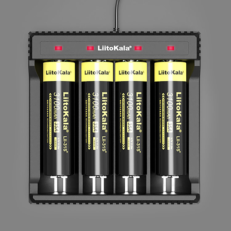 Зарядное устройство LiitoKala Lii-L4 зарядное устройство liitokala lii 500s lcd чёрное