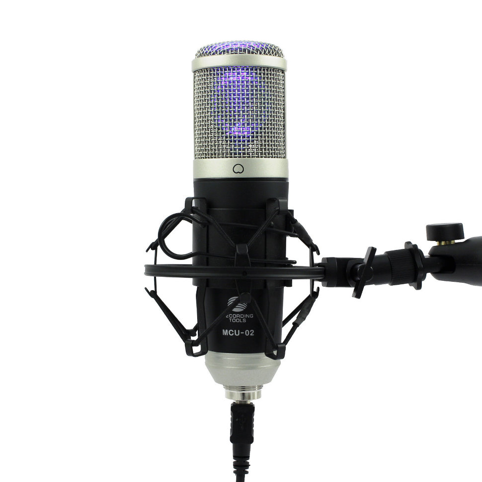 Микрофон Recording Tools MCU-02 + стойка и амортизатор - фото 2