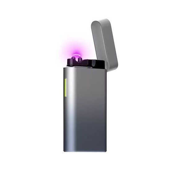 Электронная зажигалка Beebest Plasma Arc Lighter L400 Серая - фото 9