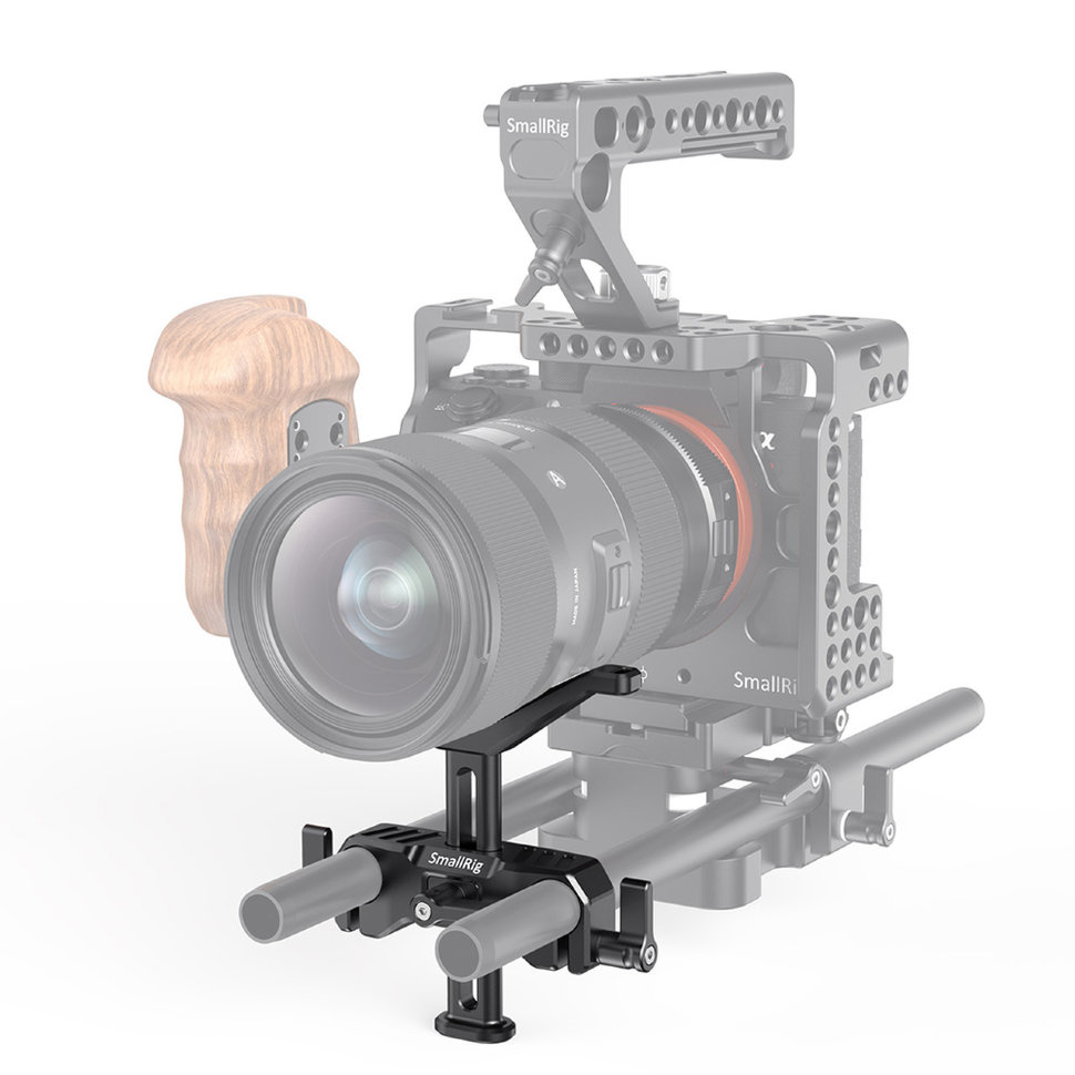 Поддержка объектива SmallRig BSL2681 на направляющие 15мм поддержка объектива tilta 15mm lens supporter ls t03
