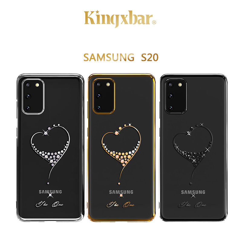 Чехол Kingxbar Wish для Galaxy S20 Золото Kingxbar S20 Wish Series-Gold