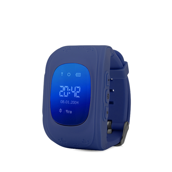 

Детские GPS часы трекер Wonlex Q50 Темно Синие