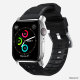 Ремешок Nomad Rugged Strap V.2 для Apple Watch 38/40мм Чёрный с чёрной фурнитурой - Изображение 142578