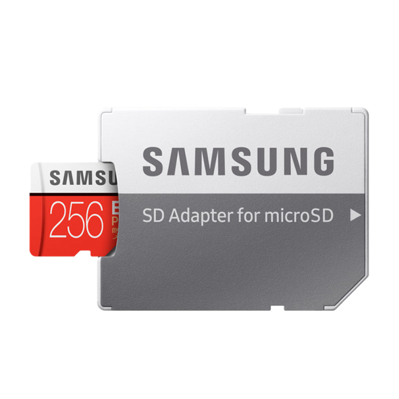 Карта памяти Samsung EVO Plus microSDXC 256Gb Class10 UHS-I U3 + SD Adapter MB-MC256HA/RU - фото 1