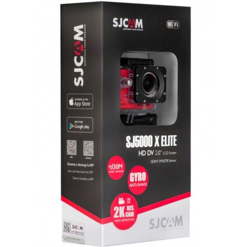 Экшн-камера SJCAM SJ5000X Elite Чёрная SJ5000-X