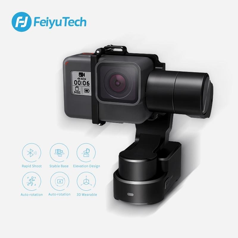 Стабилизатор Feiyu Tech WG2X для экшн камер (Уцененный кат.Б) - фото 5