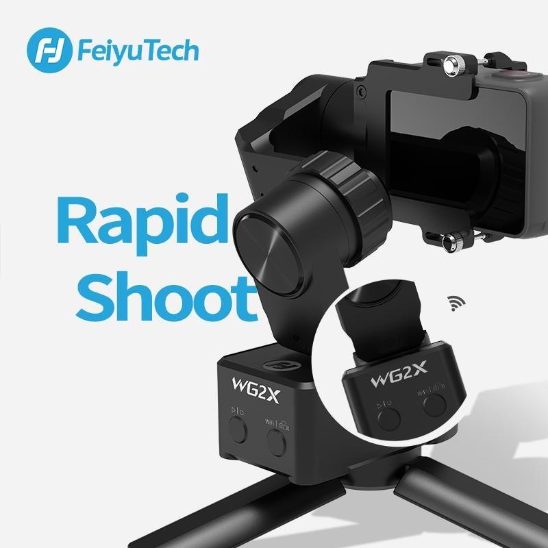 Стабилизатор Feiyu Tech WG2X для экшн камер (Уцененный кат.Б) - фото 8