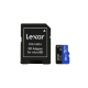 Карта памяти Lexar  microSDXC 256Gb A1 V30 UHS-I U3 + SD Adapter - Изображение 147465