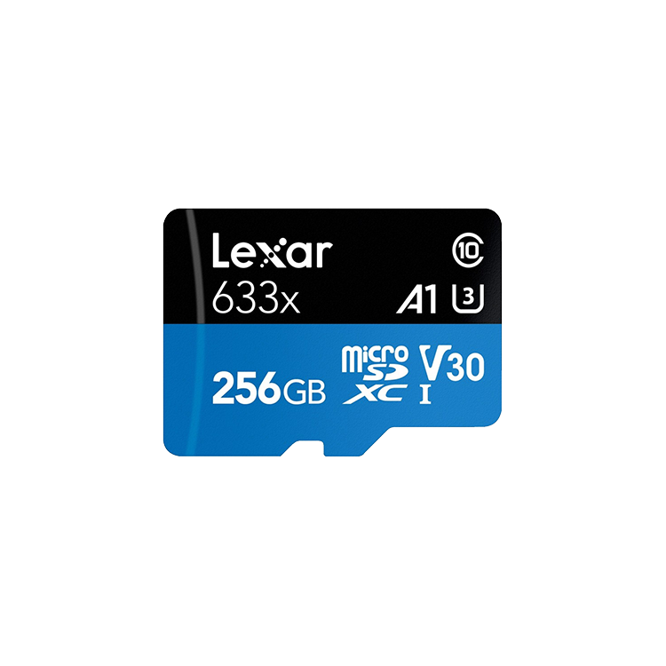 Карта памяти Lexar  microSDXC 256Gb A1 V30 UHS-I U3 + SD Adapter LSDMI256BB633A - фото 3