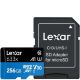 Карта памяти Lexar  microSDXC 256Gb A1 V30 UHS-I U3 + SD Adapter - Изображение 147467