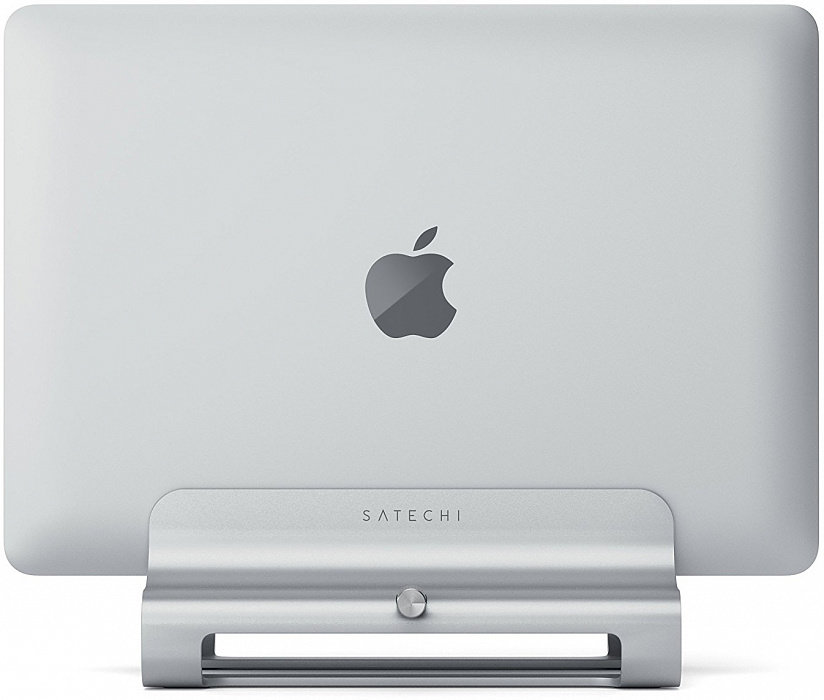 Подставка Satechi Universal Vertical Aluminum Laptop Stand для ноутбуков Серебро ST-ALVLSS - фото 1