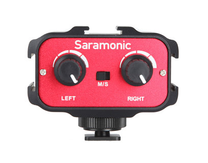 Двухканальный аудиоадаптер Saramonic SR-AX100 - фото 5