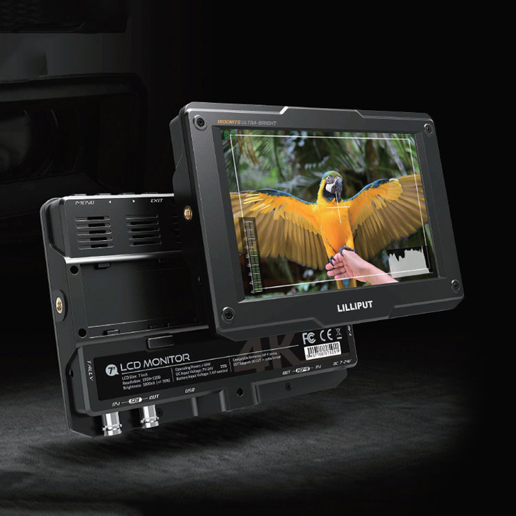 Операторский монитор Lilliput H7S HDMI, 3G-SDI режиссерский монитор lilliput bm280 4ks 28 4k