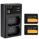 2 аккумулятора NP-FZ100 + зарядное устройство K&F Concept KF28.0016 - Изображение 237087