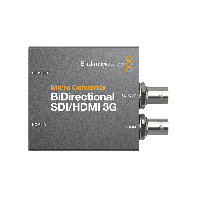 Микро конвертер Blackmagic Micro Converter BiDirectional SDI/HDMI 3G CONVBDC/SDI/HDMI03G wiistar hdmi to sdi converter 2 hdmi in 2 sdi out adapter 1080p support sd hd 3g sdi for monitor hdtv hdmi to bnc