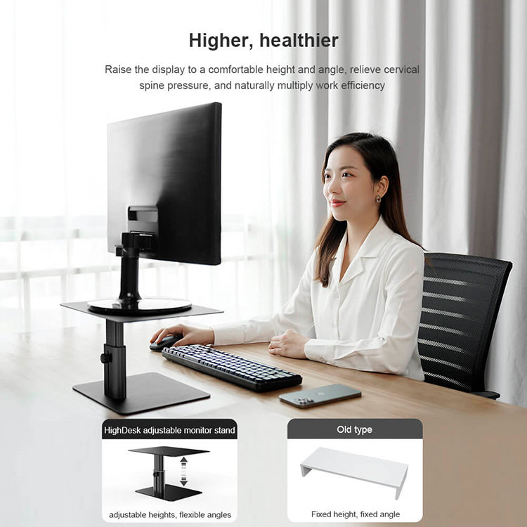 Подставка для монитора Nillkin HighDesk adjustable monitor stand N6 - фото 7