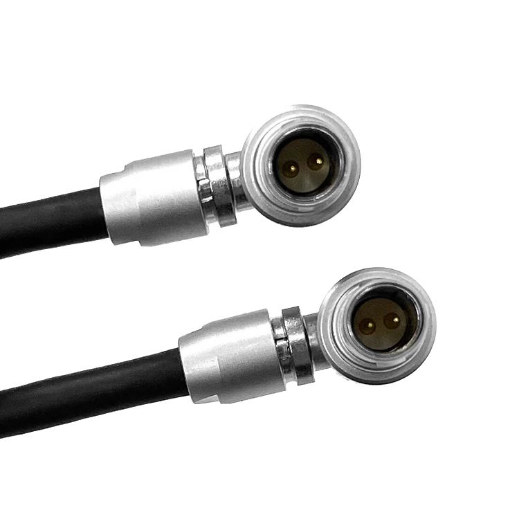 Кабель Tilta Dual Right Angle 2-Pin Lemo 11см TCB-R2LE-R2LE-11 кабель ugreen av140 20899 dual 3 5mm male to 3 5mm female audio cable aluminum case