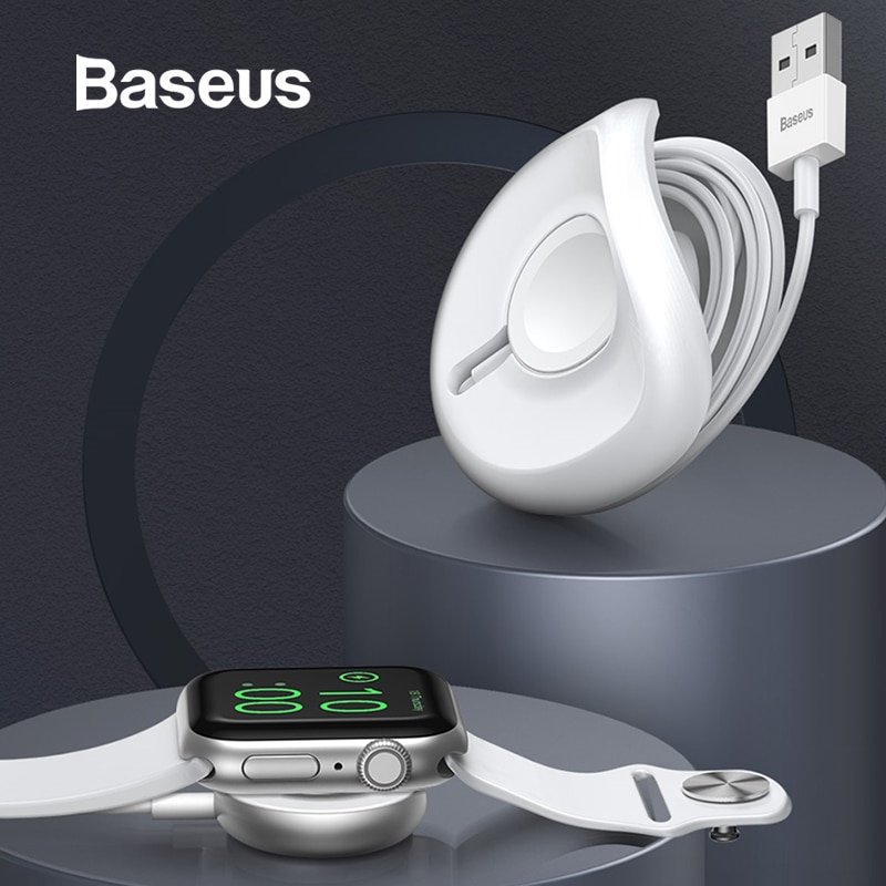 Зарядное устройство Baseus YOYO для Apple Watch Черное WXYYQIW03-01 - фото 3