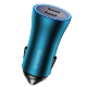 Автомобильное зарядное устройство Baseus Golden Contactor Pro C+C 40W Синее - Изображение 194303