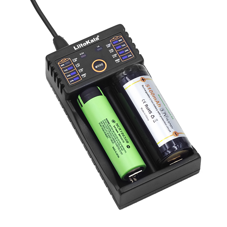 Зарядное устройство LiitoKala Lii-202 зарядное usb устройство 1м для fitbit versa 4