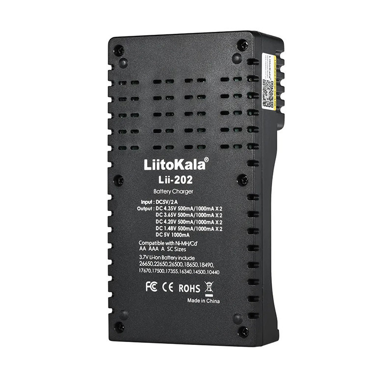 Зарядное устройство LiitoKala Lii-202 - фото 5