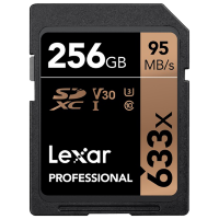 Карта памяти Lexar SDXC 256Gb V30 UHS-I U3 (633x)