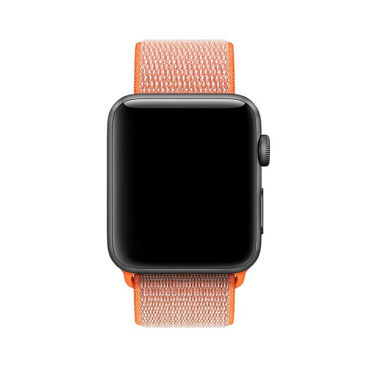 Ремешок Special case Nylon Sport для Apple Watch 38/40 мм Оранжевый - фото 1