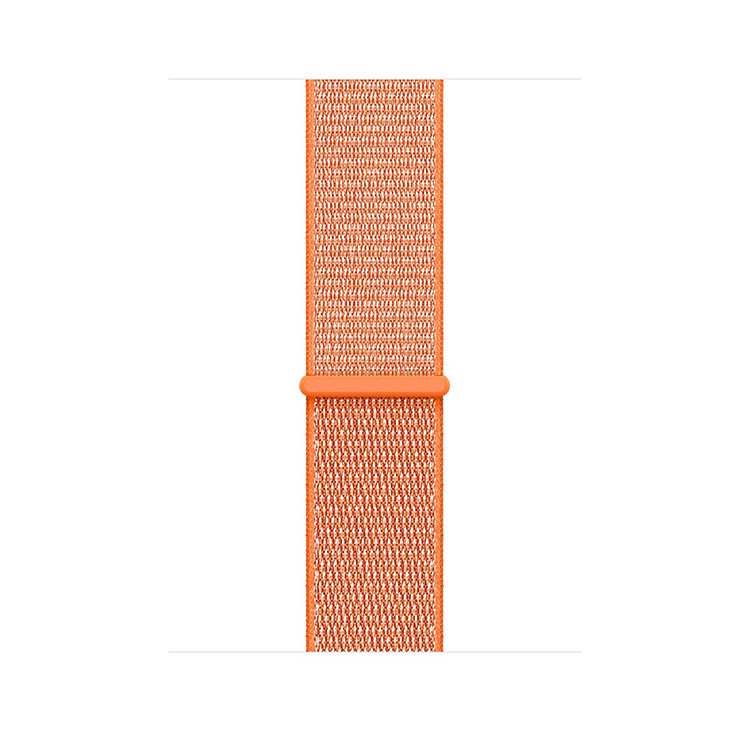 Ремешок Special case Nylon Sport для Apple Watch 38/40 мм Оранжевый - фото 2