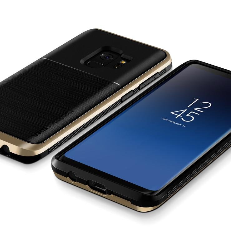 Чехол VRS Design High Pro Shield для Galaxy S9 Gold 905430 - фото 2