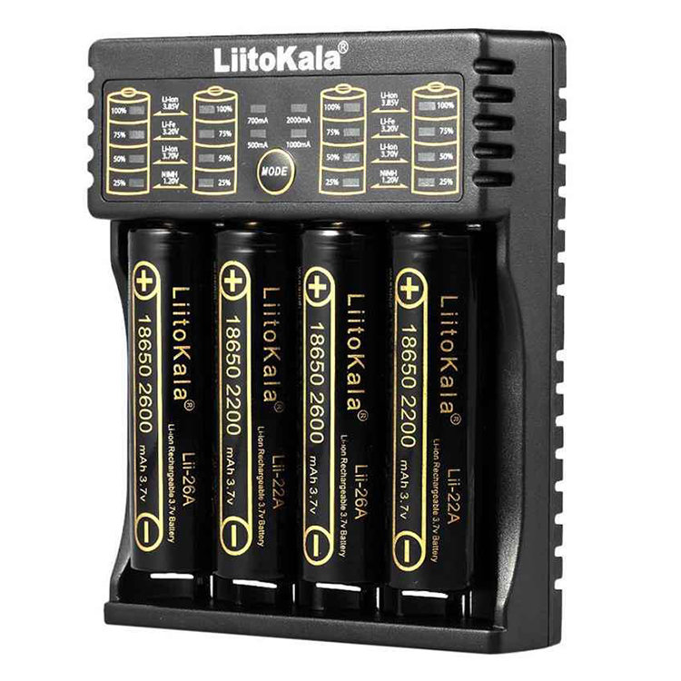 Зарядное устройство LiitoKala Lii-402 зарядное устройство yongnuo yn530 для аккумуляторов yn b2000