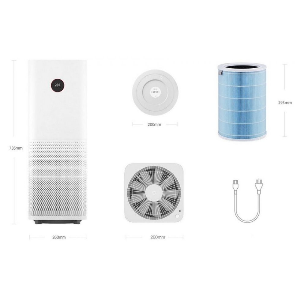 Очиститель воздуха Xiaomi Mi Air Purifier 2S AC-M4-AA - фото 9