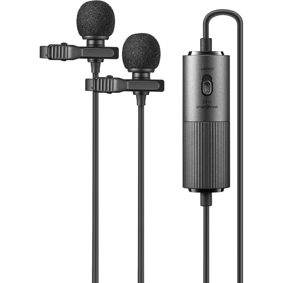 Микрофон петличный двойной Godox LMD-40C - фото 3