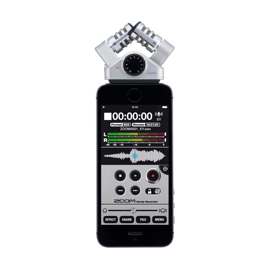 Микрофон Zoom IQ6 iOS - фото 7