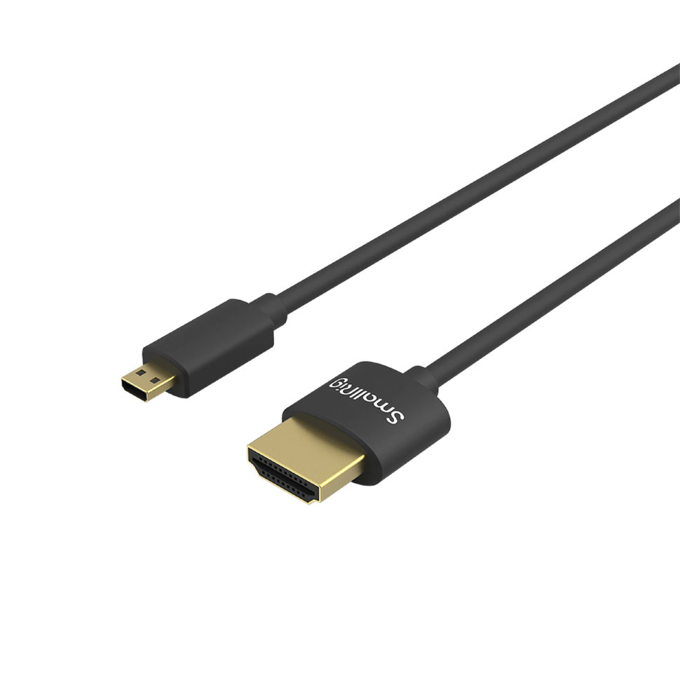 Кабель SmallRig 3042 Ultra Slim 4K HDMI (D - A) 35см - фото 3