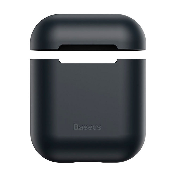 Чехол Baseus Case для Apple Airpods Чёрный WIAPPOD-BZ01 - фото 6