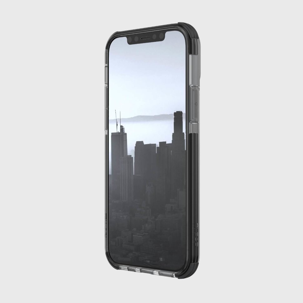 Чехол Raptic Clear для iPhone 12/12 Pro Серый 490054 - фото 3