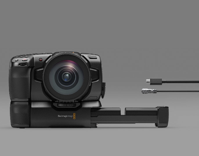 Батарейный блок Blackmagic Pocket Camera Battery Grip для BMPCC 4K/6K CINECAMPOCHDXBT - фото 2