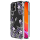 Чехол PQY Butterfly для iPhone 12 mini Фиолетовый/Серебро - Изображение 210713