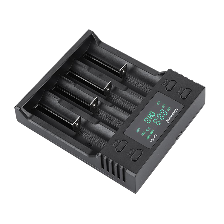 Зарядное устройство LiitoKala Lii-S4 зарядное устройство greenworks 82в на 2 слота 2939007