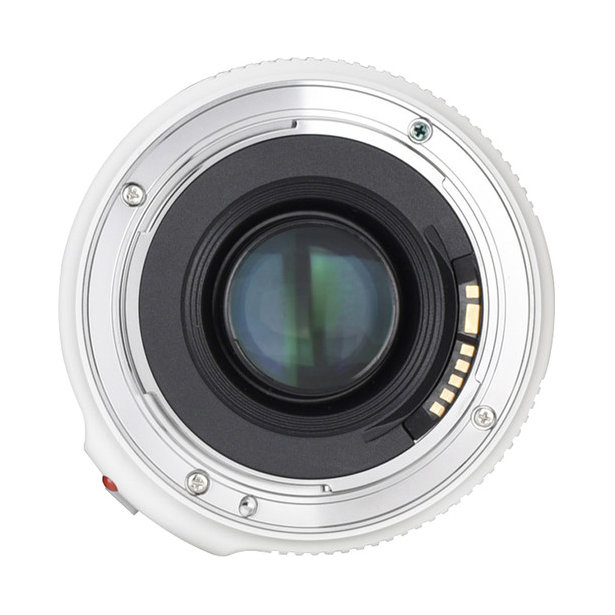 Объектив Yongnuo YN50mm F1.8 II для Canon Белый YN50mm F1.8 II/C White - фото 4