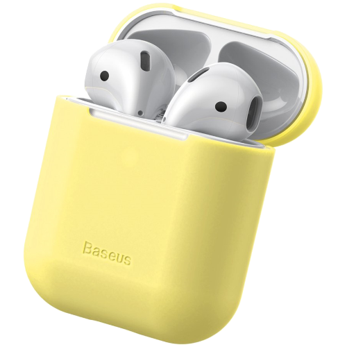 Чехол Baseus Case для Apple Airpods Желтый 