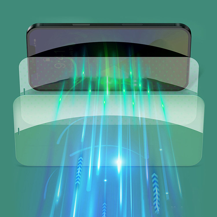 Стекло Baseus 0.3мм Eye Protection Full Coverage для iPhone 12/12 Pro (2шт) SGAPIPH61P-LP02 - фото 2